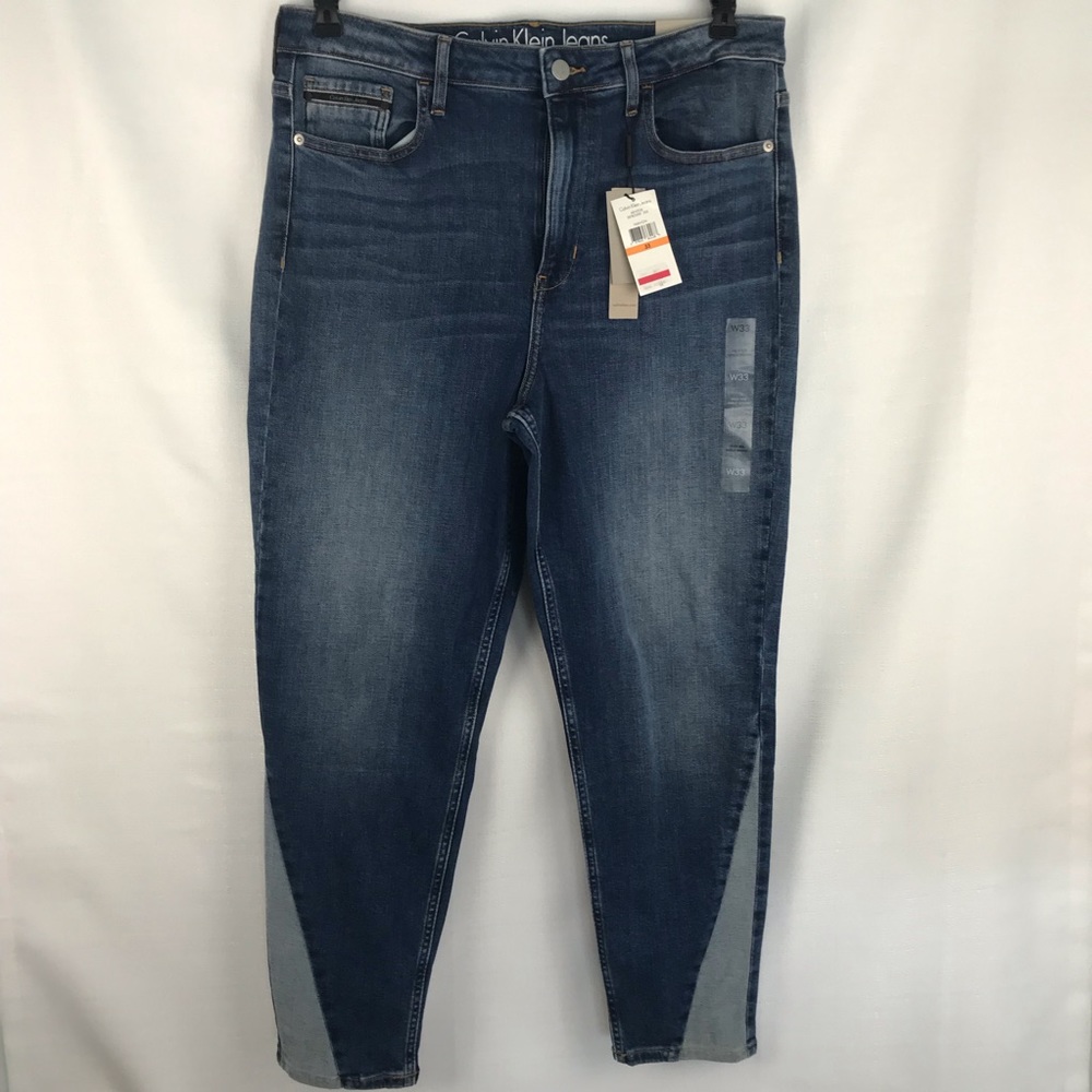 NWT Calvin Klein High Rise Ankle Skinny Jeans